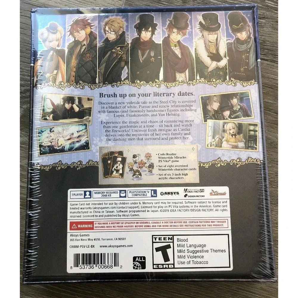 Code: Realize - Wintertide Miracles - Limited Edition [Sony PlayStation PS Vita]